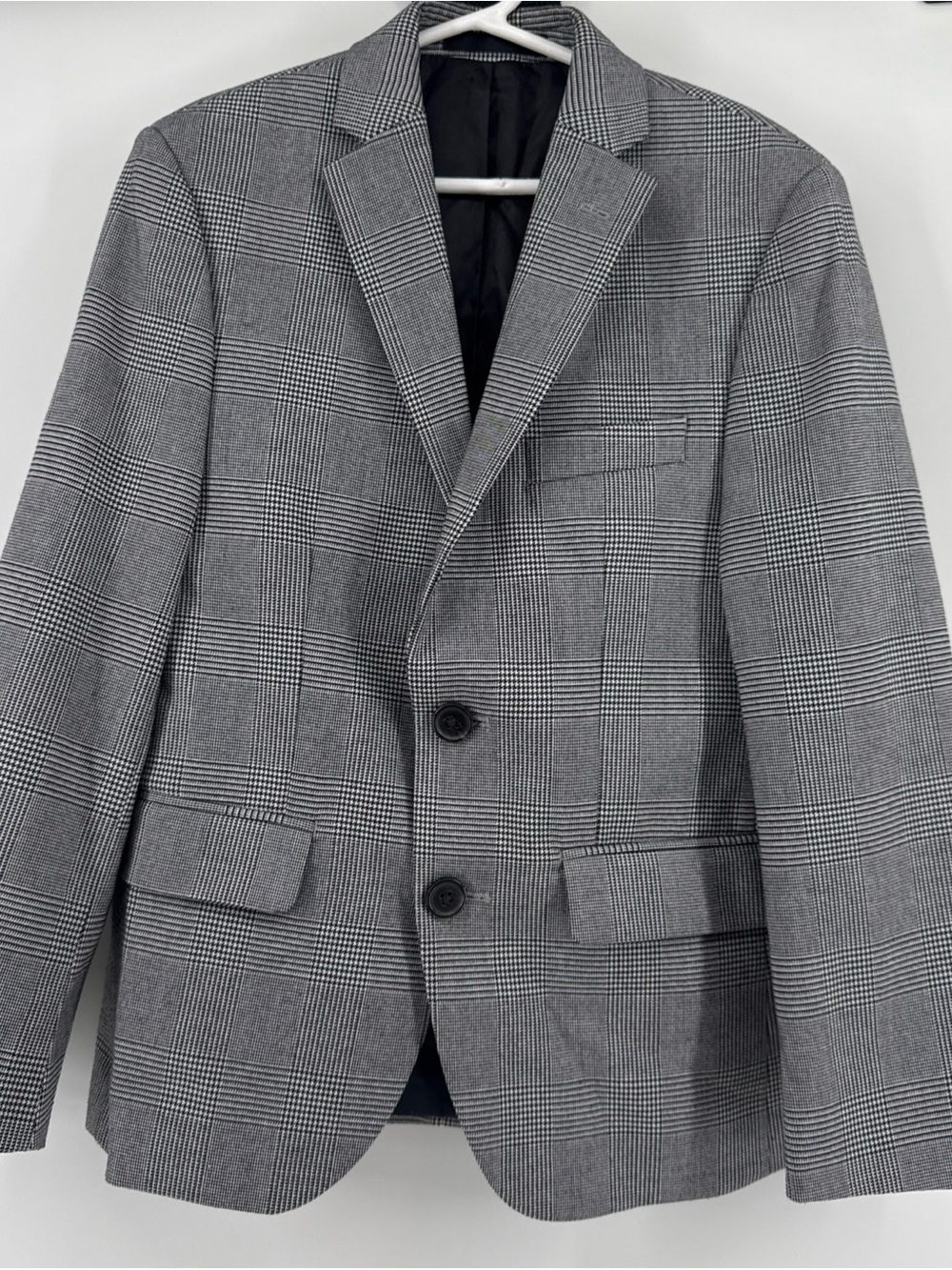 Boys, Lauren, Ralph Lauren, Black Checkered Blazer SZ 10 R